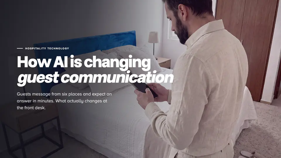 How AI Is Changing Guest Communication