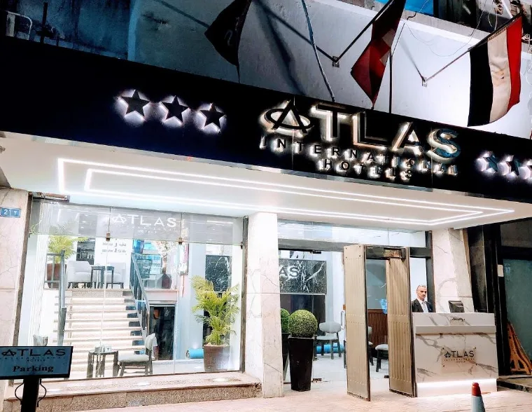 Atlas International Hotels entrance