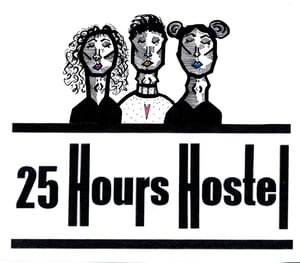25 hours hostel logo