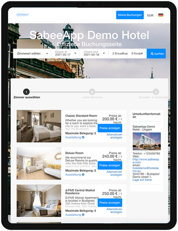 Hotel Buchungssoftware