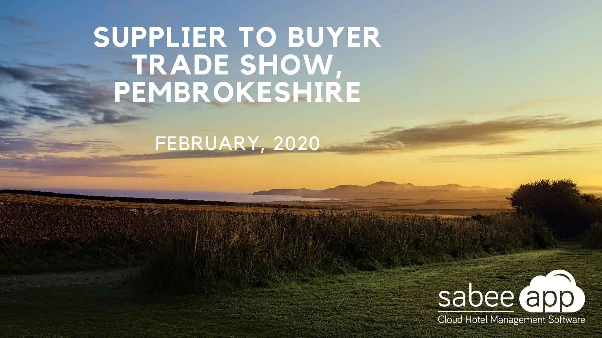 Supplier to buyer trade show, Pembrokeshire