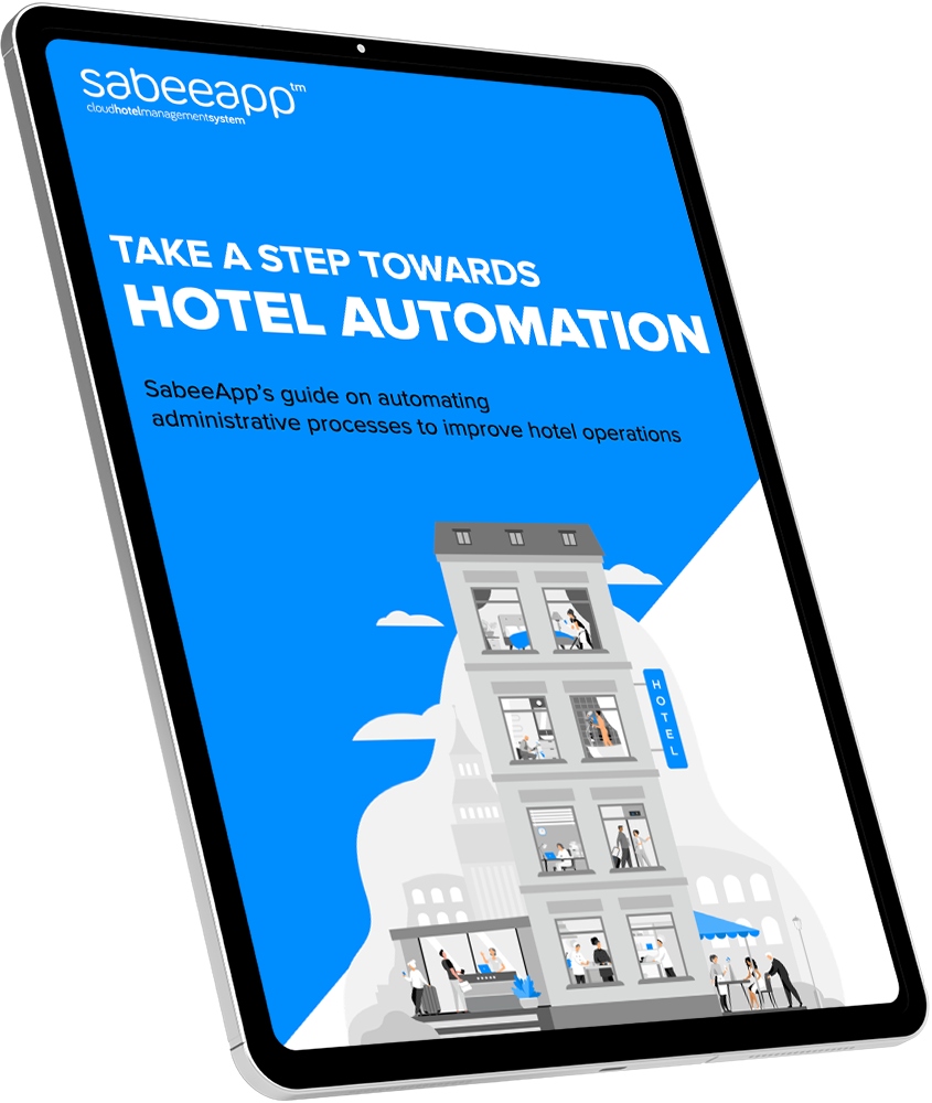Take a step forwards hotel automation Ebook