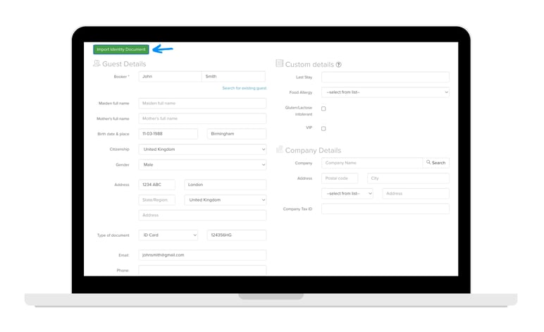 import documents PMS