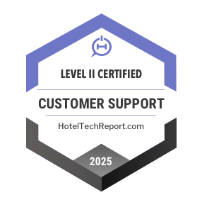 HotelTechReport Badge for SabeeApp Customer Support