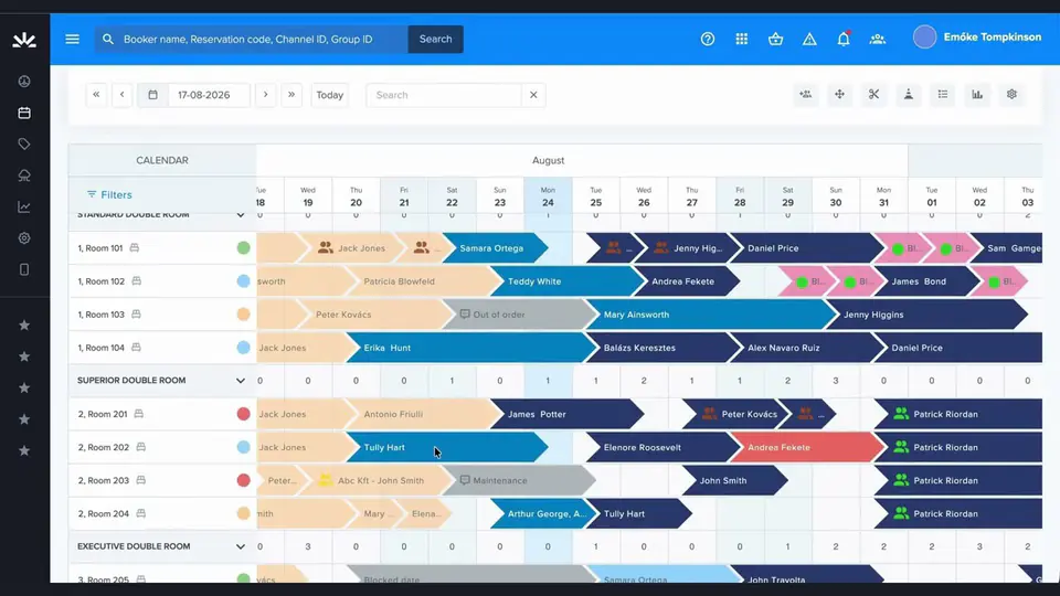 Manage Reservations from Calendar tutorial preview