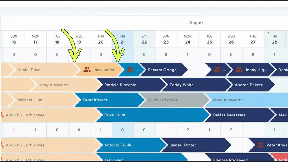 Calendar tutorial preview